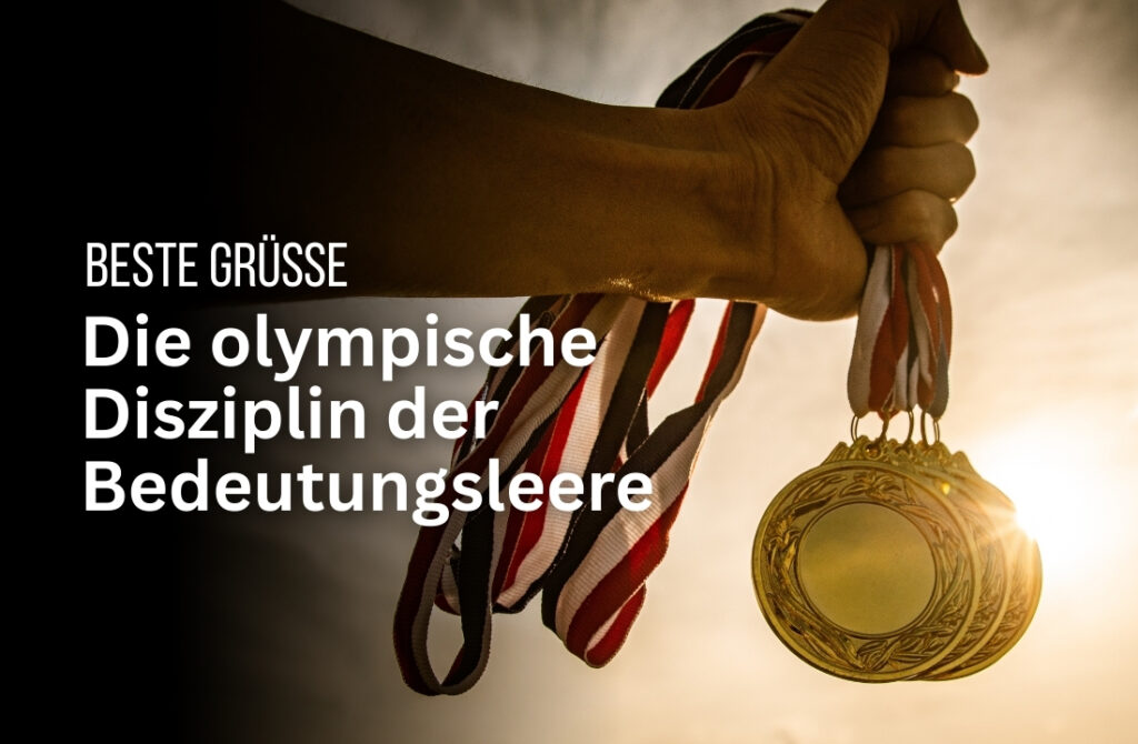 Es gibt keine beste Grüße