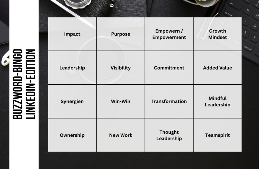 LinkedIn Buzzwords Bingo