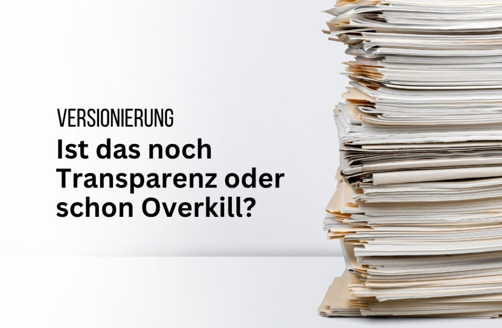 Versionierung Blogartikel: So steigert ihr Glaubwürdigkeit und SEO