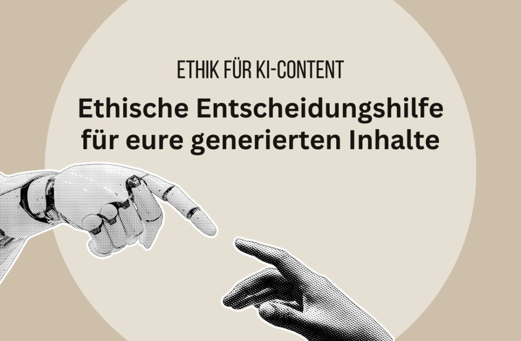 Ethik für KI-Content: Das interaktive Flowchart