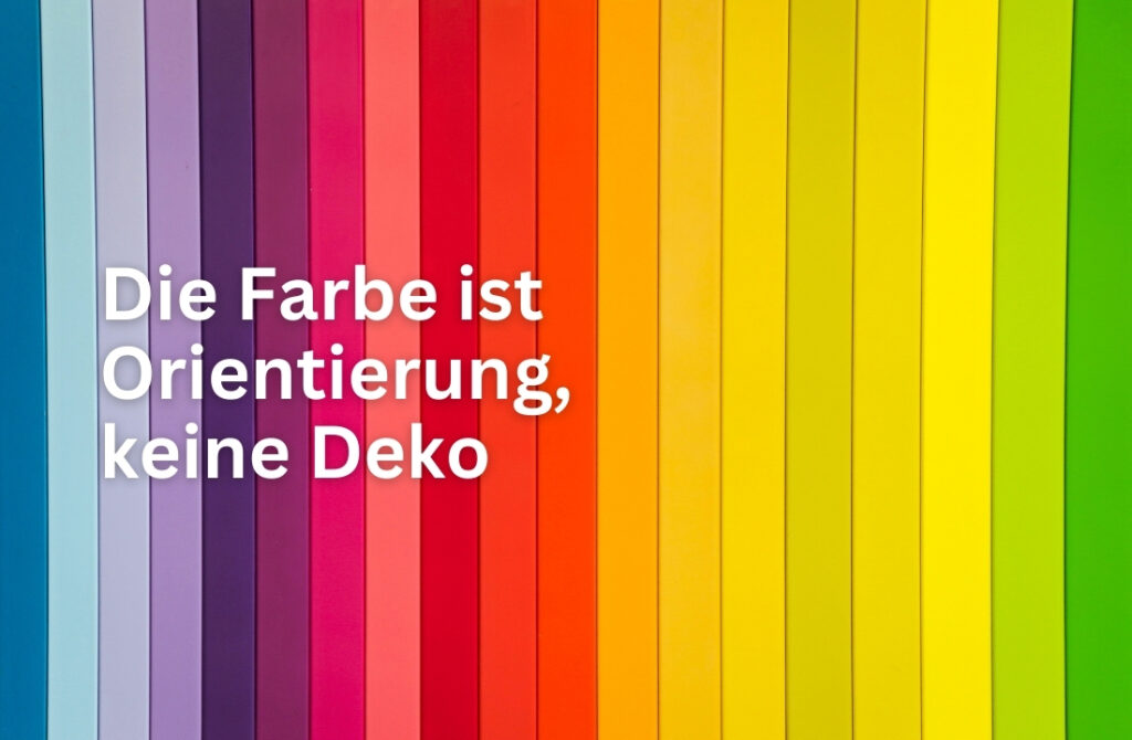 Farbleitsystem für Webseiten: Farbe, Psychologie, User Experience