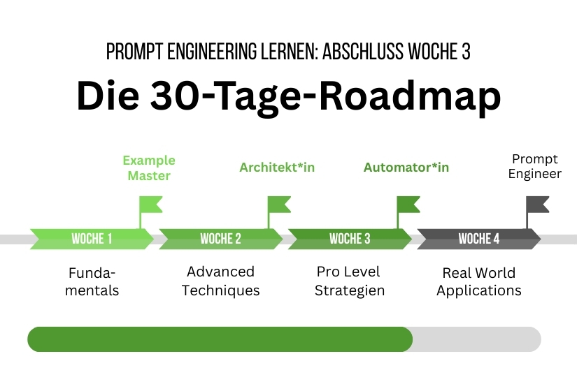 KI Prompt Engineering lernen: Kurs Woche 3 abgeschlossen