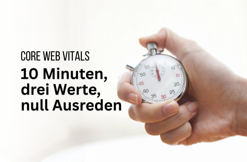 Core Web Vitals in 10 Minuten: FCP, LCP und CLS verstehen