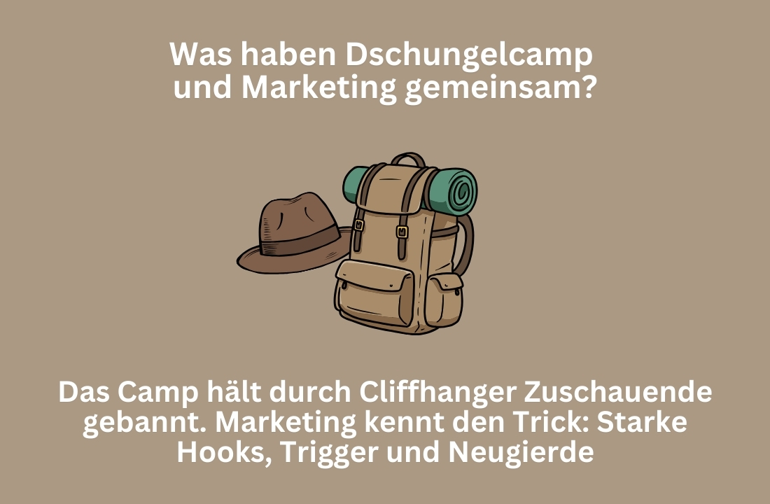 Dschungelcamp vs Marketing: Cliffhanger