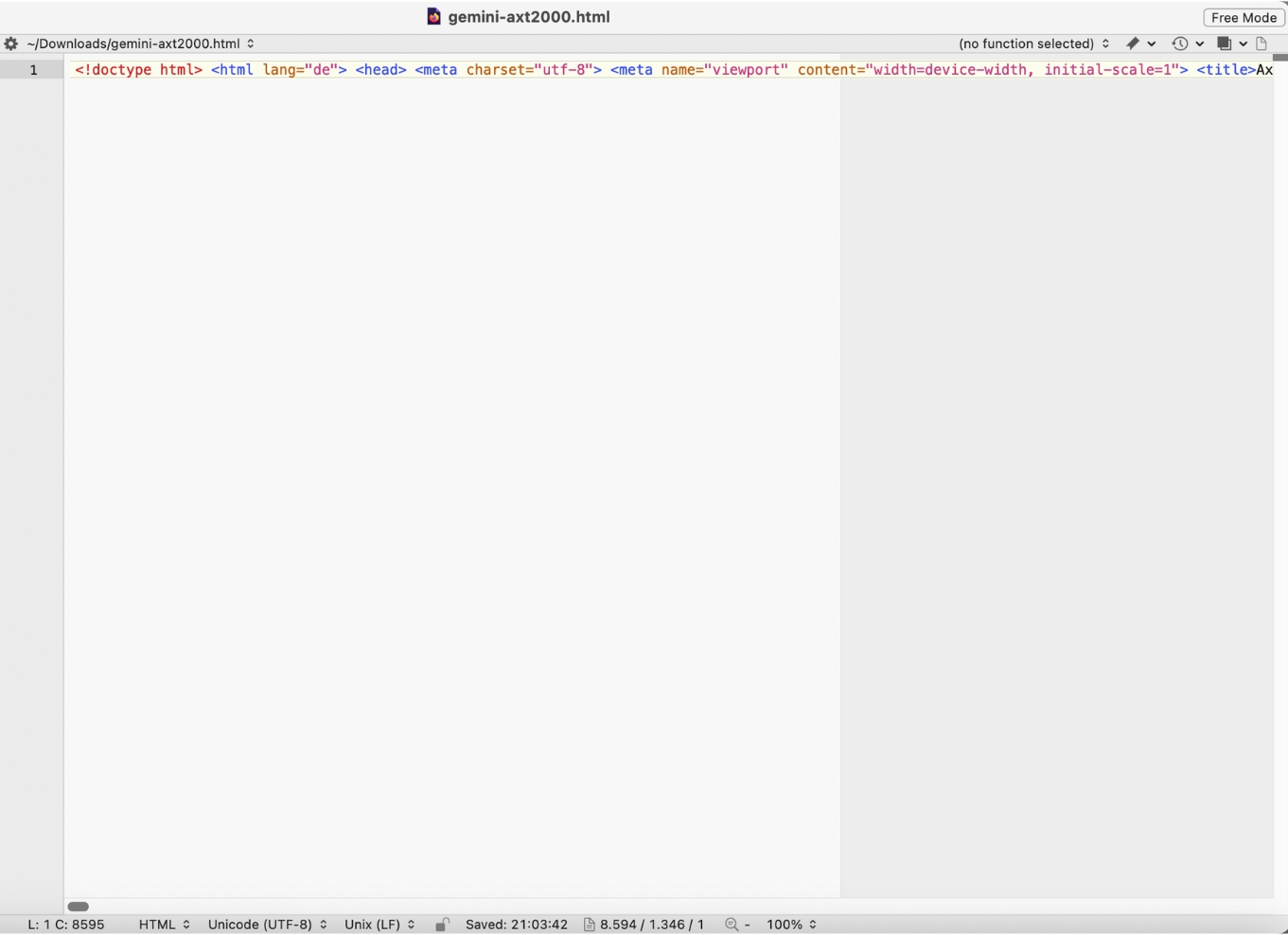 Vergleich: KI-Modelle HTML-Code - Gemini 3 Pro