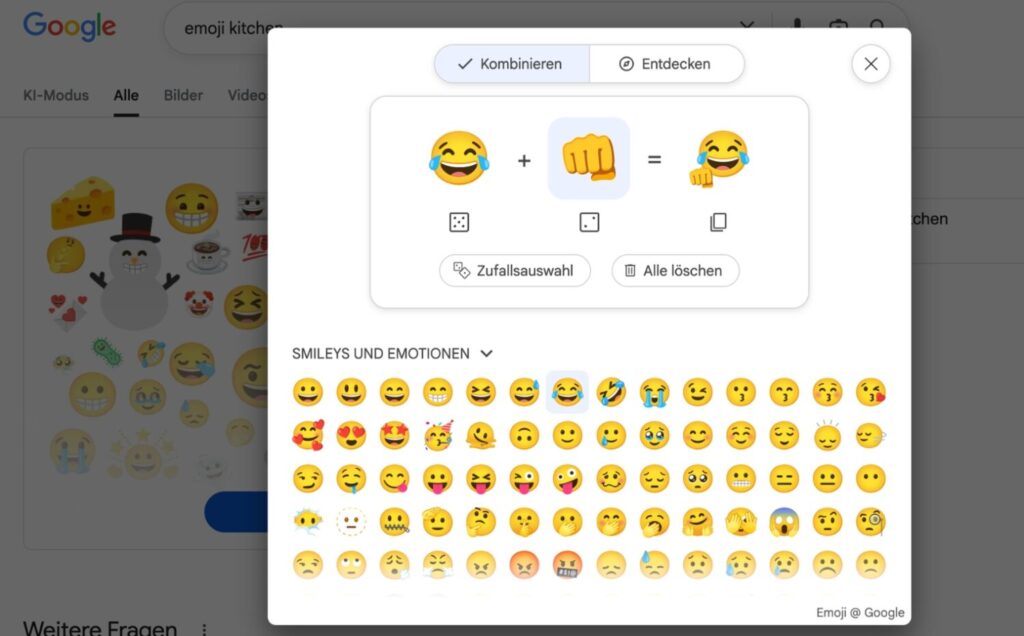 Ostern Marketing - Google Easter Egg Emoji Kitchen