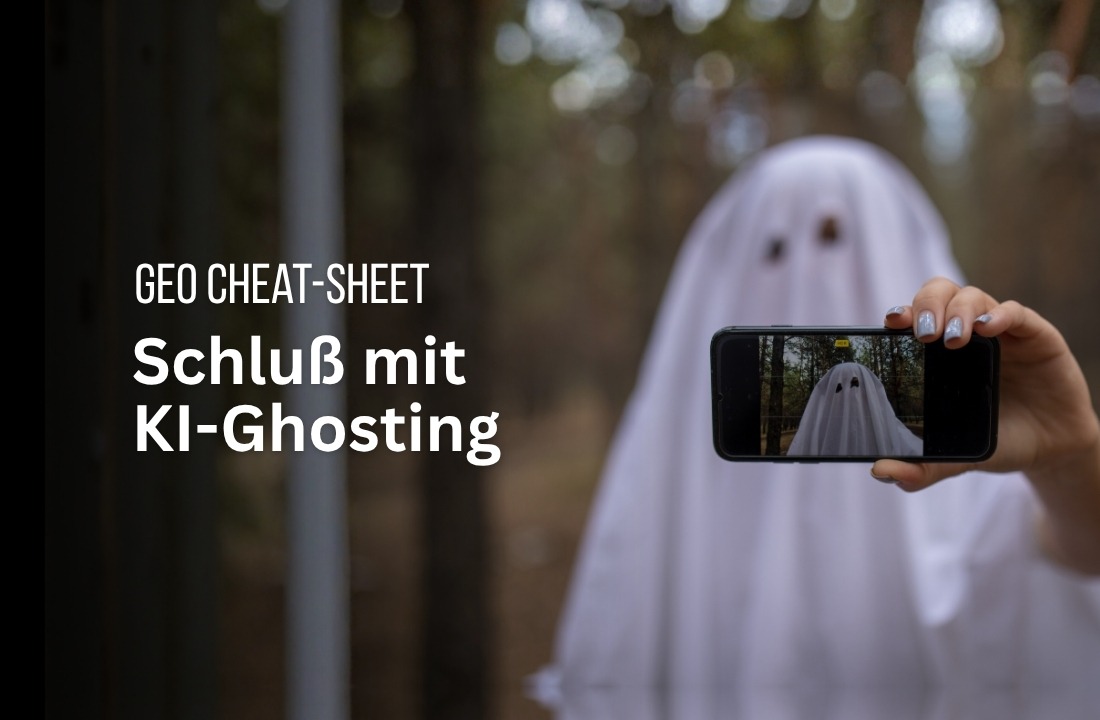 GEO Cheat-Sheet: Content für KI-Suchen optimieren