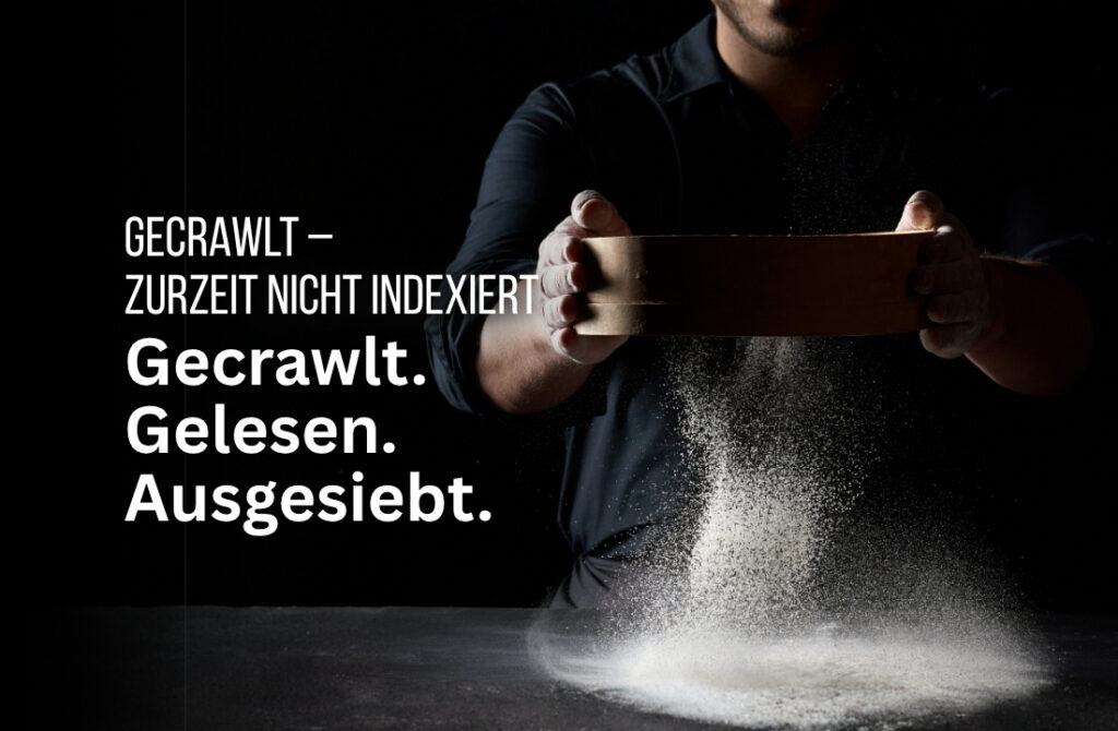 Gecrawlt – zurzeit nicht indexiert | Was jetzt zu tun ist