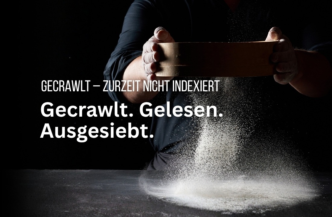 Gecrawlt – zurzeit nicht indexiert | Was jetzt zu tun ist