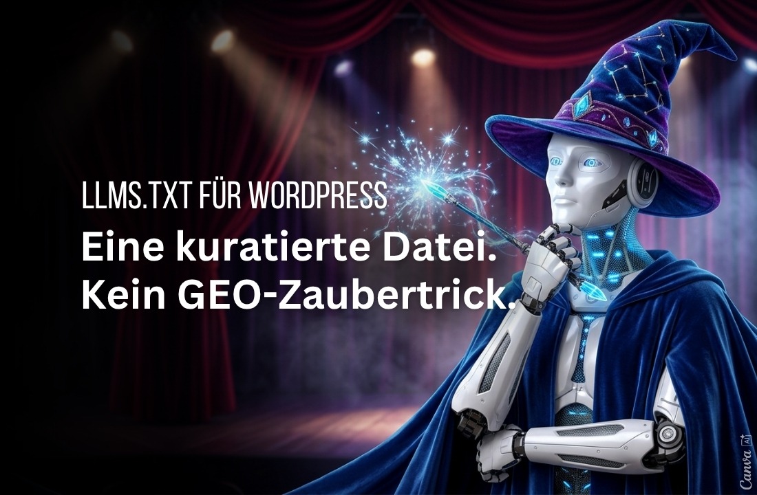 llms.txt für WordPress erstellen: Umsetzung, Messung und GEO-Check