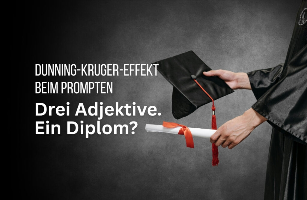 Dunning-Kruger-Effekt beim Prompting: Selbstvertrauen ist kein Skill