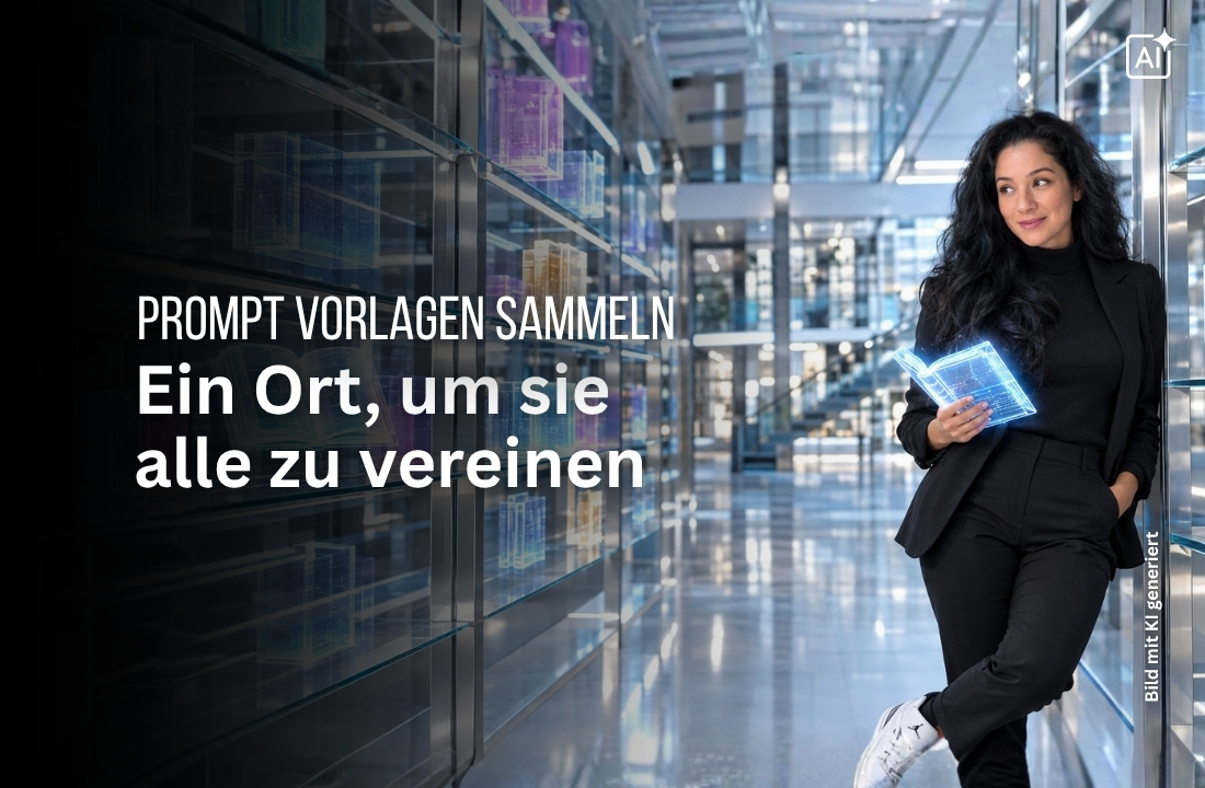 Prompt Vorlagen sammeln: So baut ihr eine Prompt-Bibliothek auf