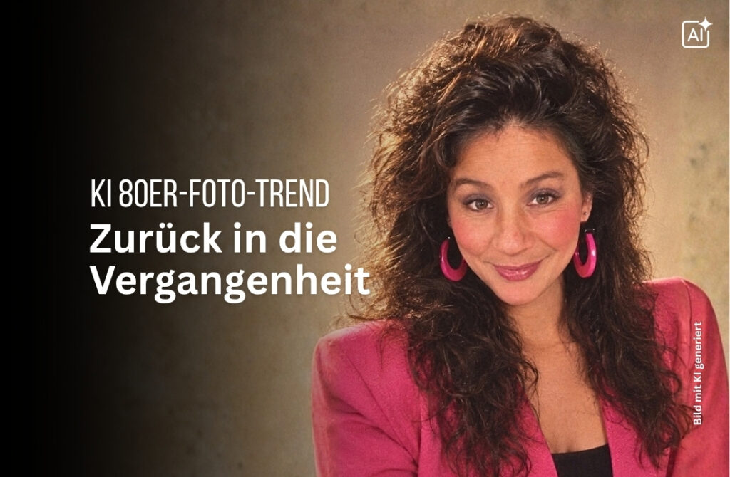 KI 80er-Trend: Warum alle mit KI-Bildern in die 80er reisen + Prompt