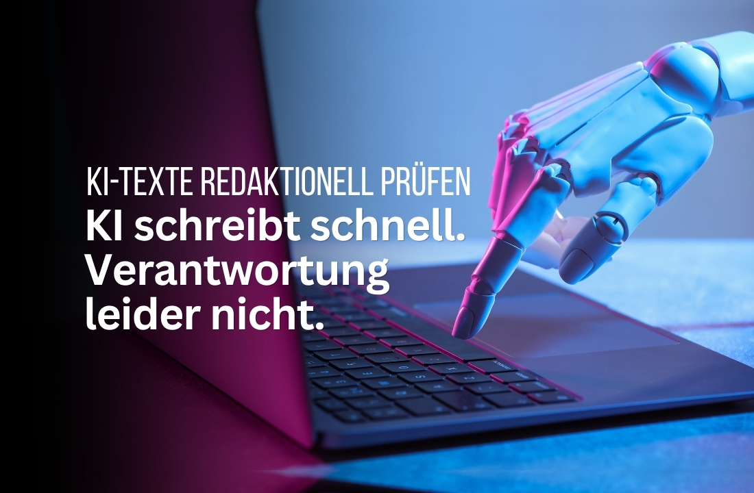 KI-Texte redaktionell prüfen -- Faktencheck